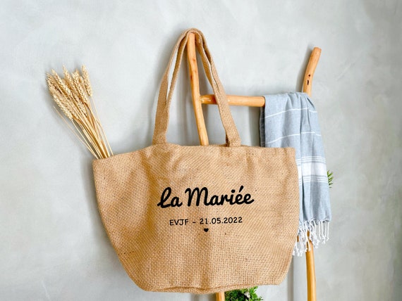 Buy Personalized Bachelorette Party Jute Tote Bag Team Bride