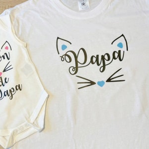 matching baby dad t-shirt, family set, dad body baby t-shirt, matching dad baby gift