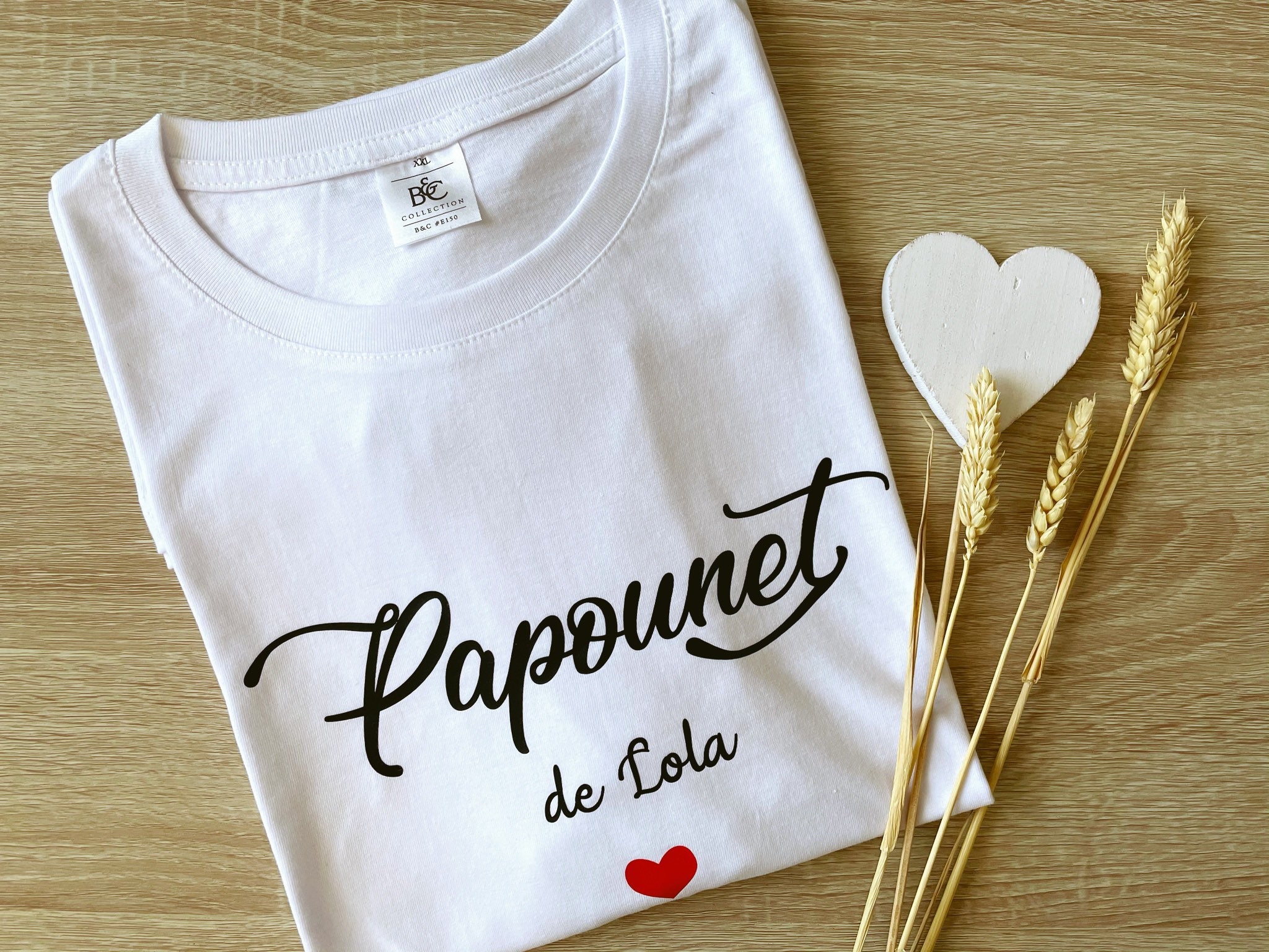 Cadeau papounet original idée cadeau papa drôle' T-shirt bio Premium Homme
