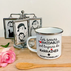 Mug ad godmother, mug personalized quote godmother - ad godmother - gift godmother, personalized mug