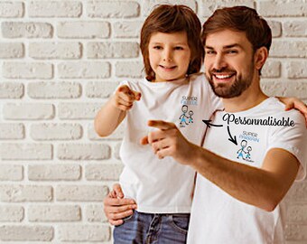 Maman et fille de l'épaule imprimé floral volants Casual Family T-shirt Tops