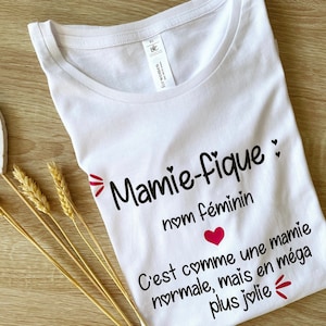Grandma t-shirt, granny-fique, personalized granny t-shirt, grandma gift, Grandmother&#39;s Day