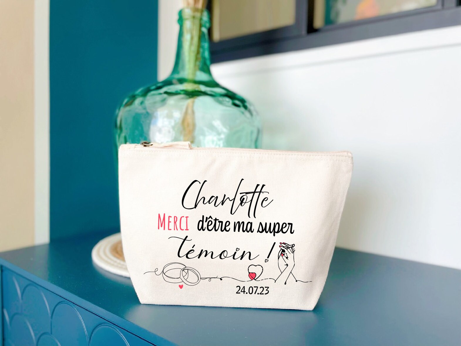 Witness gift kit, thank you for being my super witness, bachelorette party gift, wedding gift