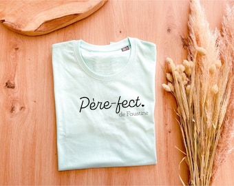 Personalized fect father t-shirt, father's day gift, kids dad t-shirt