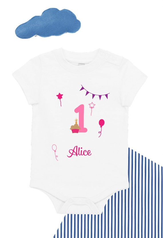 Body bébé fille personnalisé hotsell