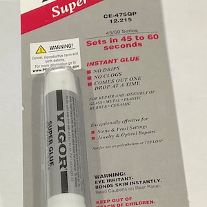 Vigor SUPER GLUE - Bonds is seconden