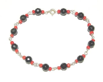 Neues 14k Gold Damen -Herren AZABACHE Armband