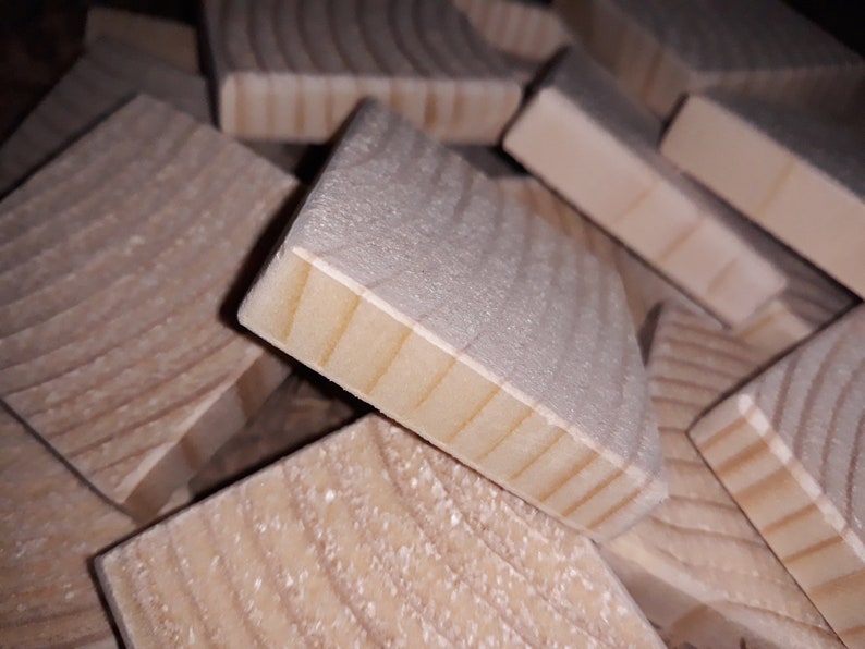 30 Pine blank tiles Wooden Blanks Bulk Blank Scrabble ...