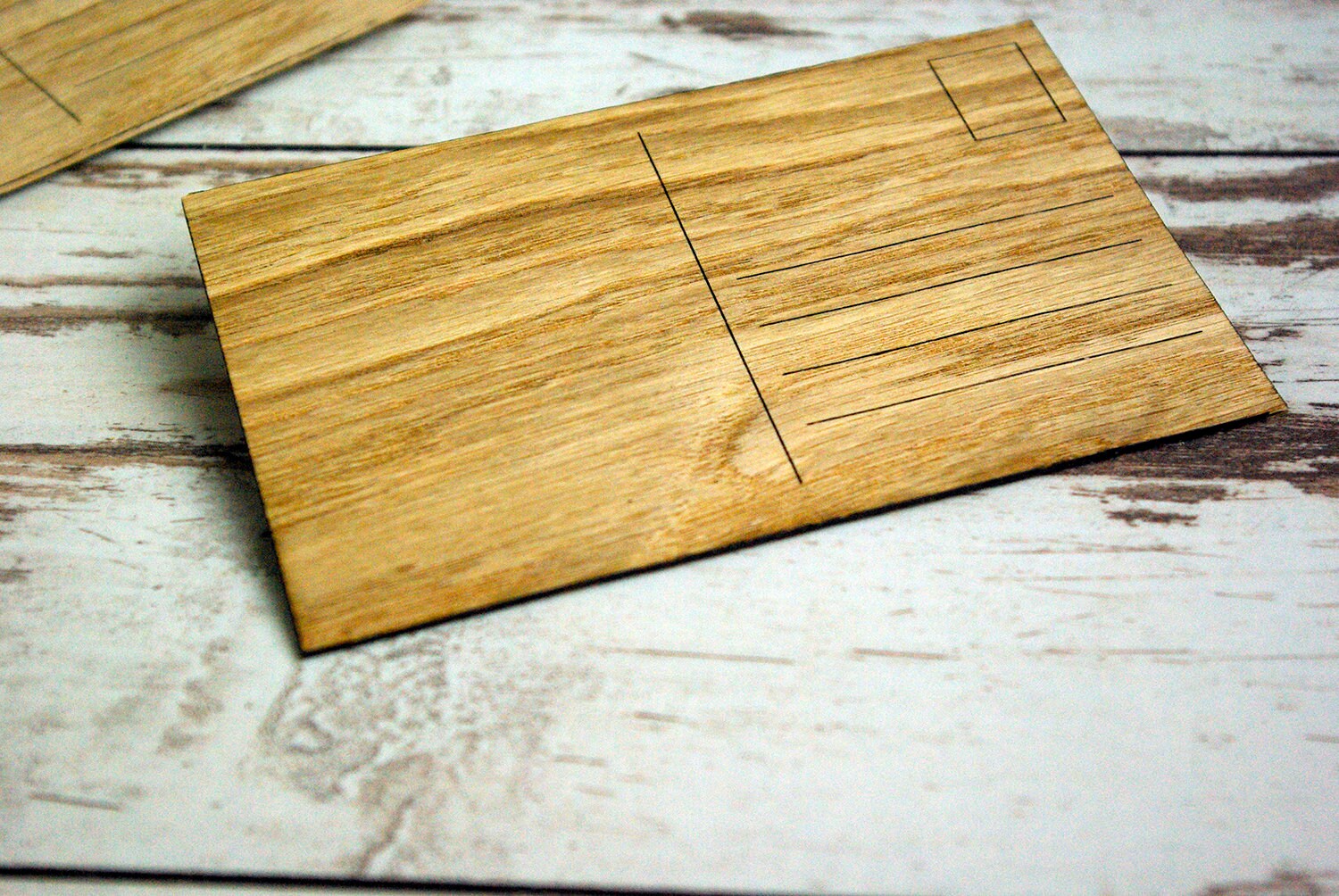 Wooden Blank Postcards 4x6 10x15 Cm, Wood Plain Postcard, Laser Cut Wooden  Tags, Plywood Postcards 