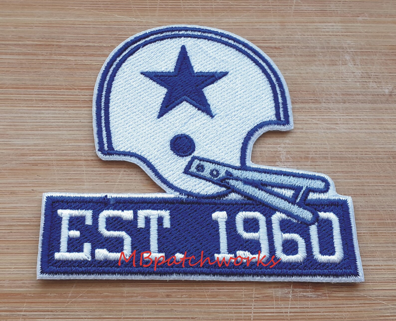 Dallas Cowboys 60th anniversary Seasons Logo Patch NFL Footbal Etsy