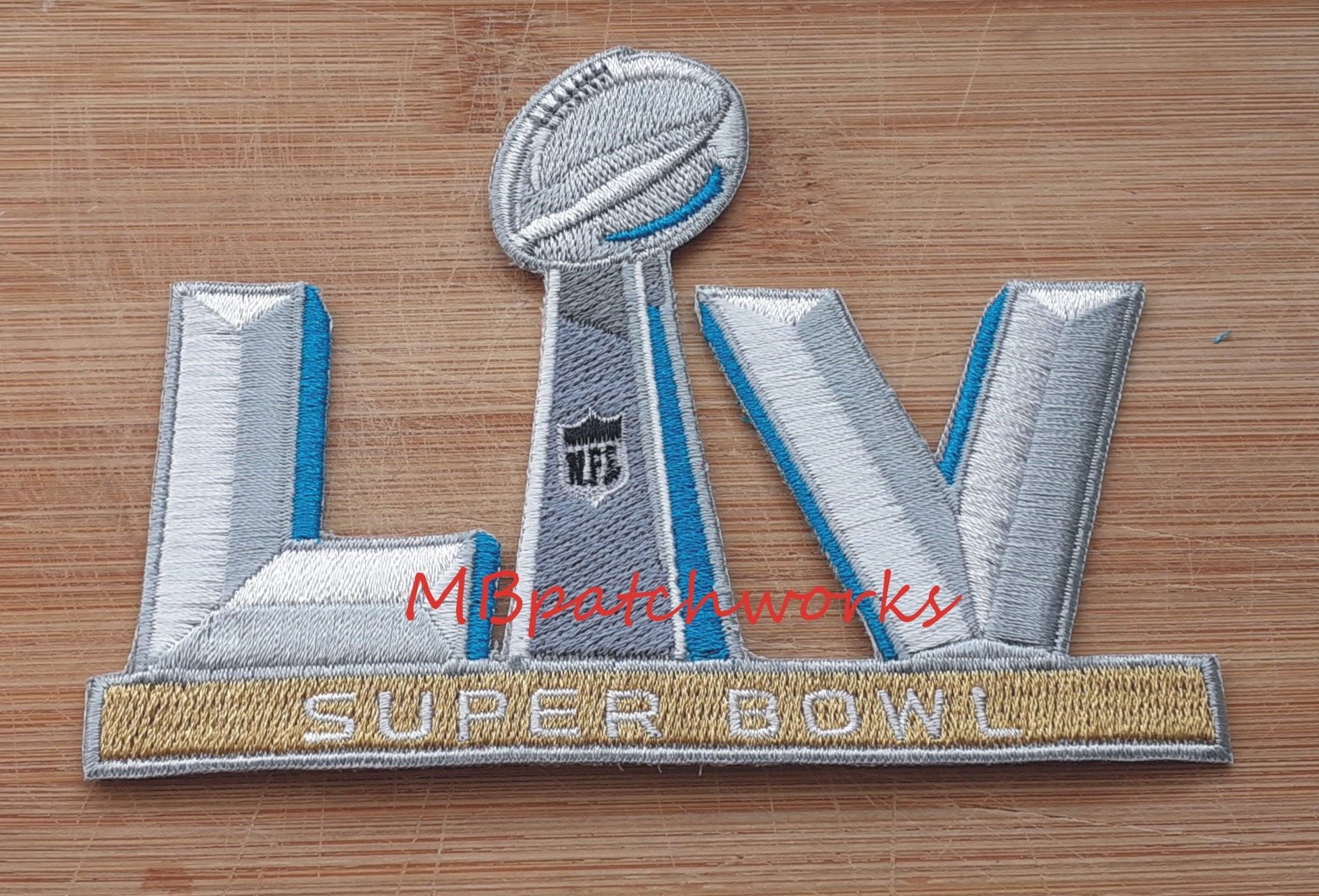 2021 Superbowl LV 55 Logo Patch Super bowl Tampa Bay Florida Etsy