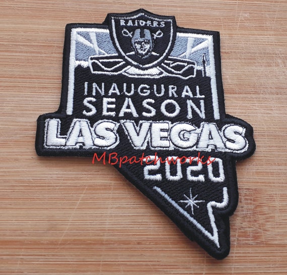 raiders inaugural patch jersey