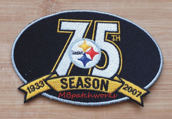 steelers 75th anniversary jersey