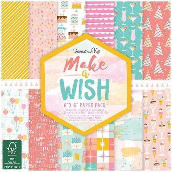 Couture Du Jour 72 sheets Scrapbooking Cardmaking Dovecraft 6x6