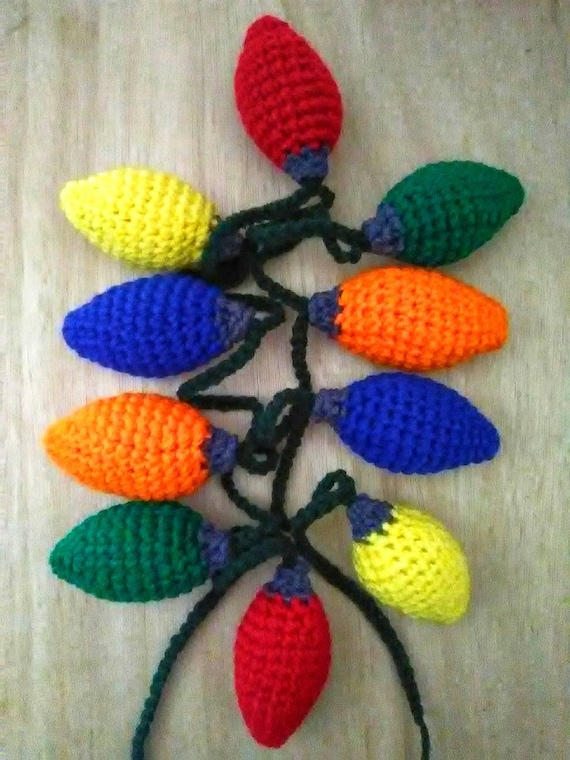 Christmas Lights Crochet Kit – Art Dept.