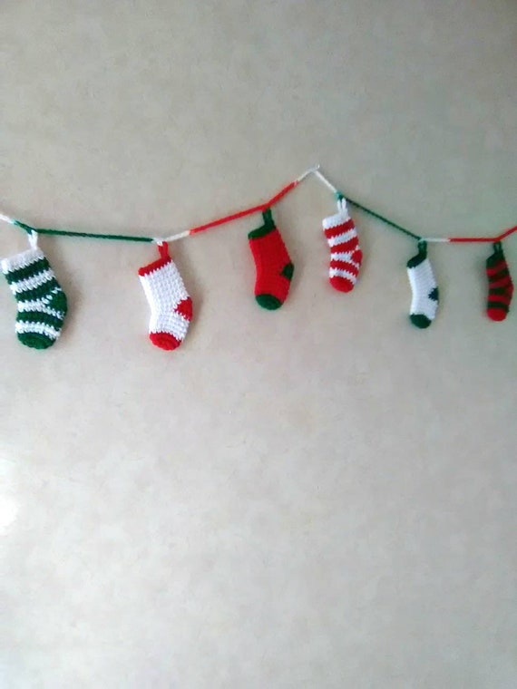 Mini sale christmas garland