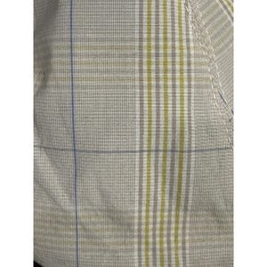 Goorin Bros Flat Cap Hat Medium Light Check Plaid Cotton 6 Panel Ivy NEW image 5