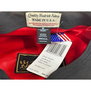 Goorin Bros ELI COHEN Flat Cap – Blue Tweed Wool Blend, Size Small Bild 7