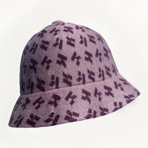Kangol Casual Bucket Size Large Square K Dusty Rose Pink Hat New Bild 4