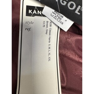 KANGOL casquette plate moyenne en tweed Harris laine classique vintage neuf fabriqué aux Etats-Unis image 10