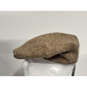KANGOL casquette plate moyenne en tweed Harris laine classique vintage neuf fabriqué aux Etats-Unis image 2