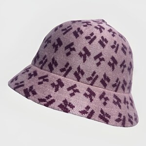 Kangol Casual Bucket Size Large Square K Dusty Rose Pink Hat New Bild 2