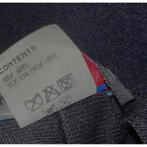Vintage Kangol Blue Hat Wool Modelaine Bucket Velvet Bow Lahinch Bild 7