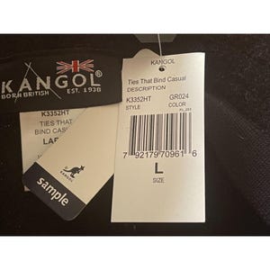 Kangol Casual Bucket Hat Large Ties That Bind Wool Deep Sea Blue Size image 5