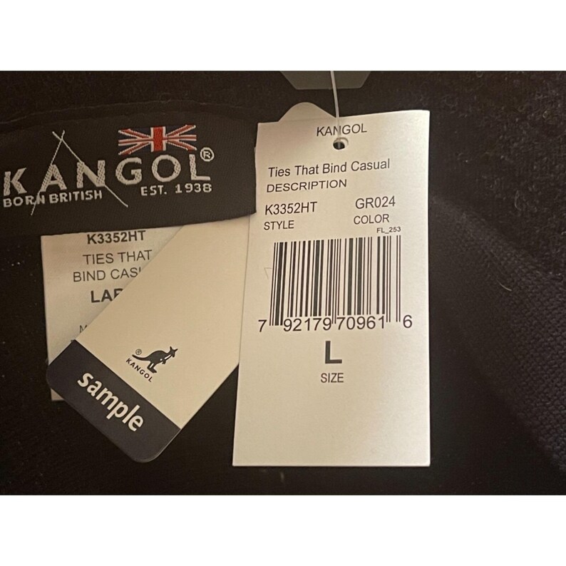 Kangol Casual Bucket Hat Large Ties That Bind Wool Deep Sea Blue Size image 5
