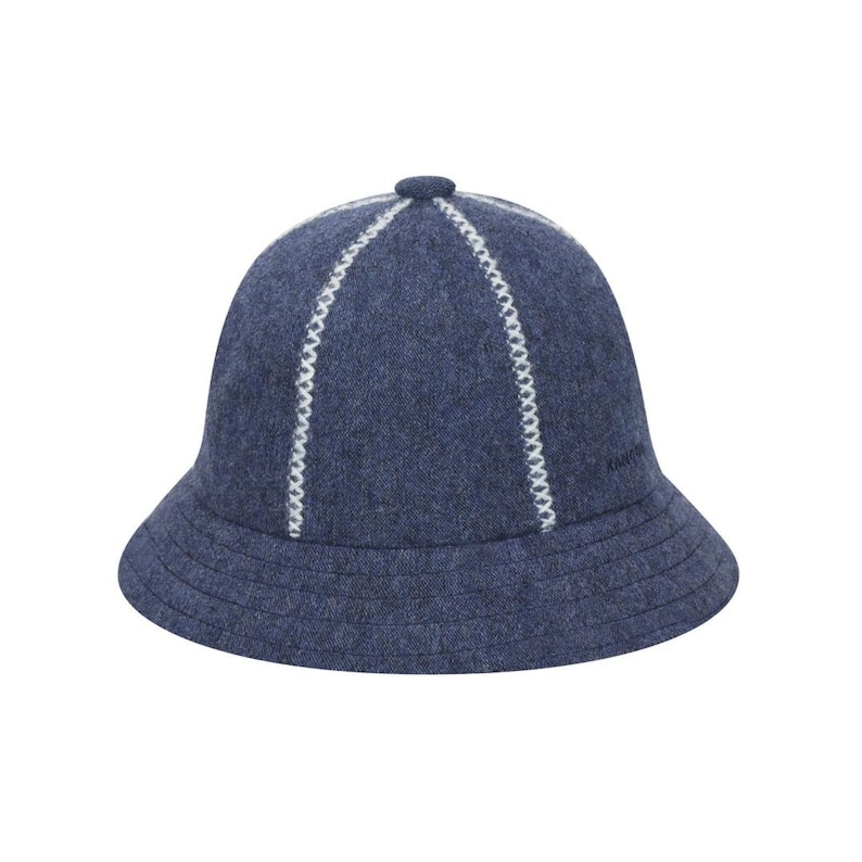 Kangol Casual Bucket Hat Large Ties That Bind Wool Deep Sea Blue Size image 1