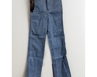 Sergio Valente barnjeans manchester storlek 7 innerbenslängd 61 cm NWT NOS