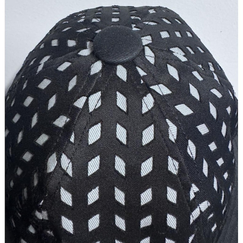 Kangol Black Bucket Size Large Hole Casual New image 5