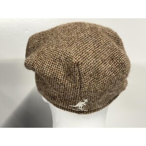 KANGOL casquette plate moyenne en tweed Harris laine classique vintage neuf fabriqué aux Etats-Unis image 7