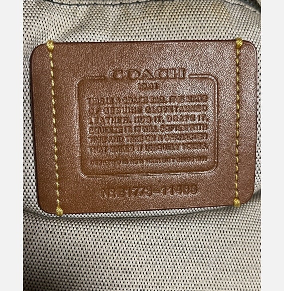 COACH Space NASA Collection Blue Leather Backpack Rexy New York Etsy UK