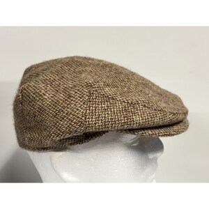 KANGOL casquette plate moyenne en tweed Harris laine classique vintage neuf fabriqué aux Etats-Unis image 4