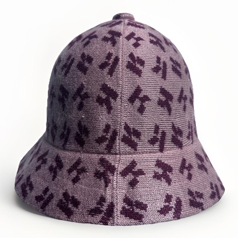 Kangol Casual Bucket Size Large Square K Dusty Rose Pink Hat New Bild 3