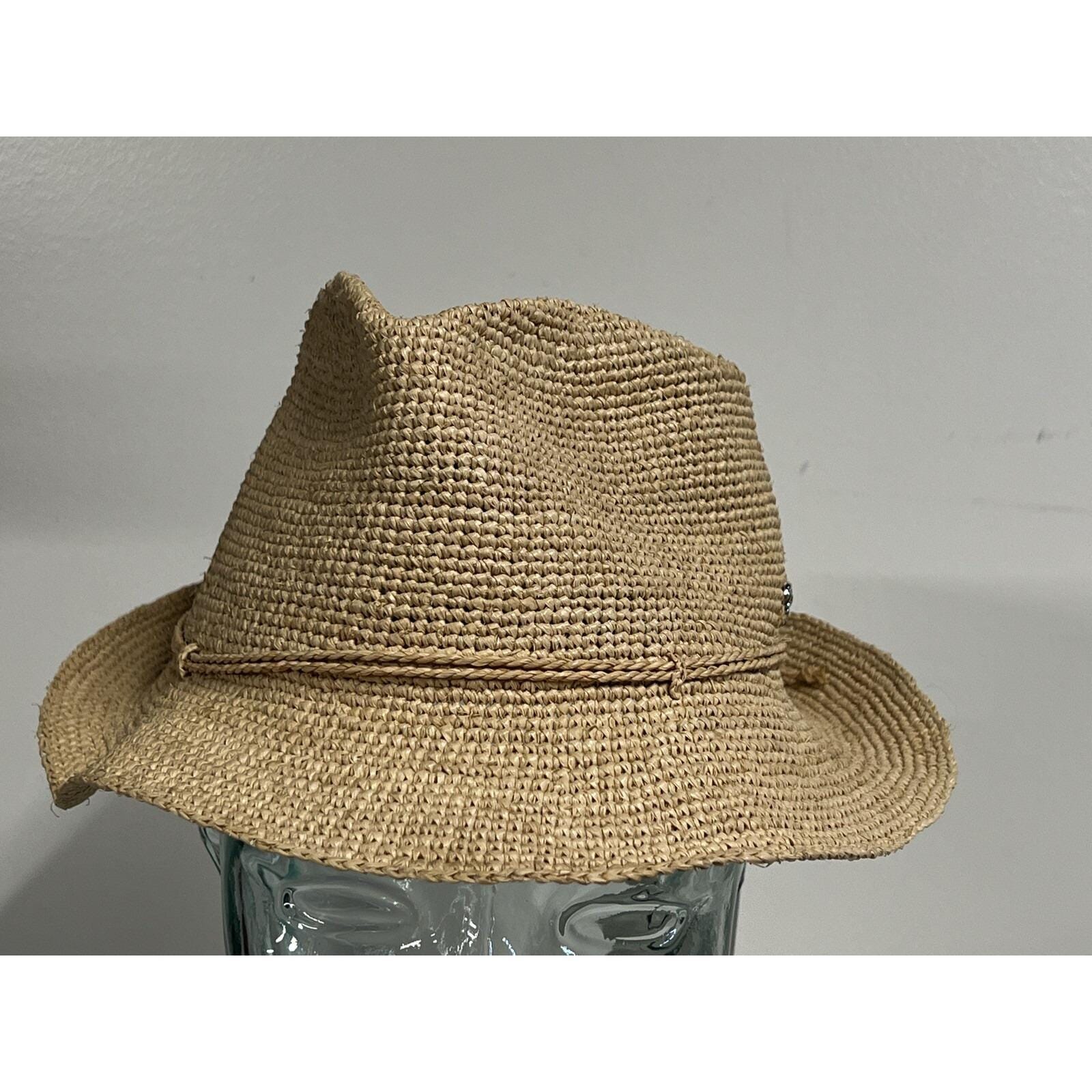 HELEN KAMINSKI Elegant Tan Woven Fedora Helen Kaminski Vitoria Fedora – Hats.com main image 2