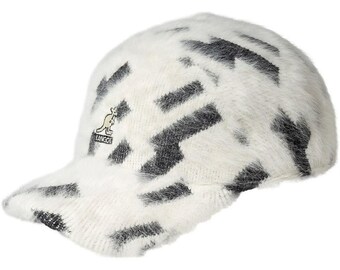 Kangol Furgora Matrix Spacecap Ivory black Space Cap Hat NEW OSM