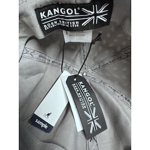 Kangol Black Bucket Size Large Hole Casual New image 7