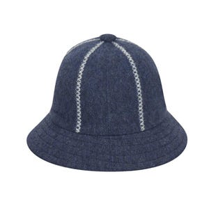 Kangol Casual Bucket Hat Large Ties That Bind Wool Deep Sea Blue Size image 2