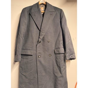 Men Vintage Overcoat 1940 - Etsy