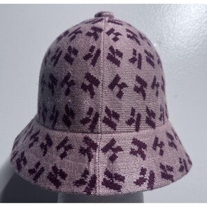 Kangol Casual Bucket Size Large Square K Dusty Rose Pink Hat New Bild 8