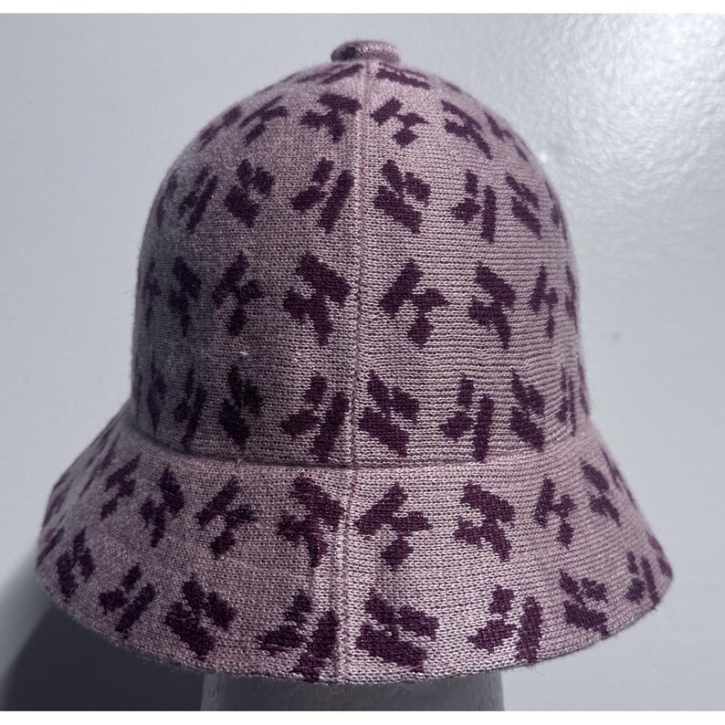 Kangol Casual Bucket Size Large Square K Dusty Rose Pink Hat New Bild 8