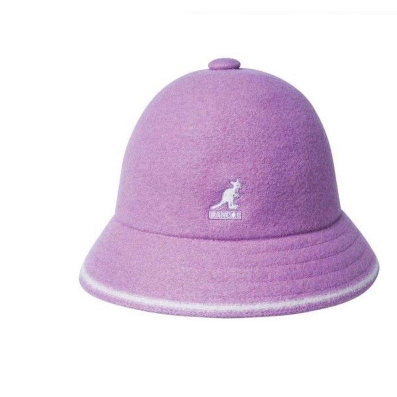 Kangol Casual Bucket Lavender Wool Stripe Hart image 1