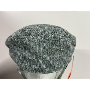 Kangol Flat Cap Hat Large Green & White Made in UK 502 Ventair Ivy Summer image 3
