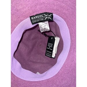 Kangol Casual Bucket Lavender Wool Stripe Hart image 3