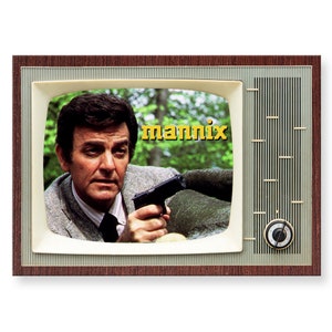 MANNIX TV Show Open Large Fridge MAGNET 1960's Detective Investigator New House Apartment Gift MANNIX TV Show Open Large Fridge MAGNET 1960's Detective Investigator New House Apartment Gift