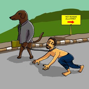 The Power of Animals | The dog make Human as his pet