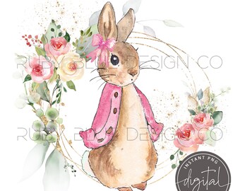 Download Pink Peter Rabbit Etsy