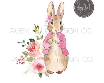 Download Peter Rabbit Clipart Etsy